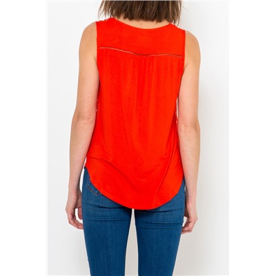 Top Rojo y blanco