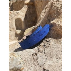 Ab.Zapatos Pelle cinturon (140) Azulon