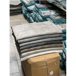 Стеганое велюровое покрывало 220*230