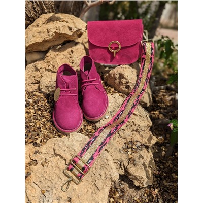 AB.Z. SAFARY MAGENTA+AB.Z PELLE Djuli ser (410) fuxia-(140)-25 (3) АКЦИЯ