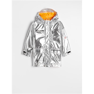 Übergangsjacke mit Kapuze