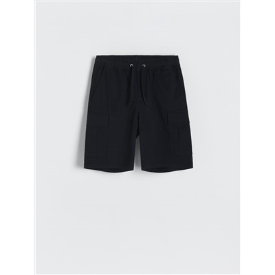 Cargo-Shorts aus Baumwolle