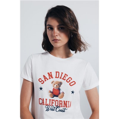 Camiseta gráfica americana