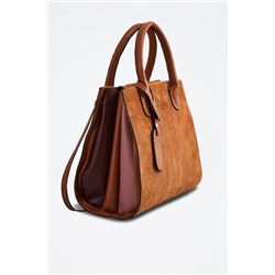Bolso de piel Trip Camel