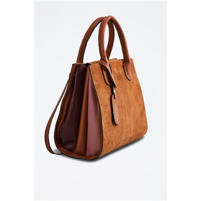 Bolso de piel Trip Camel