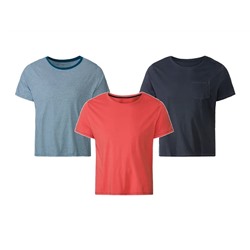 LIVERGY® Herren T-Shirt, leger geschnitten, aus reiner Baumwolle