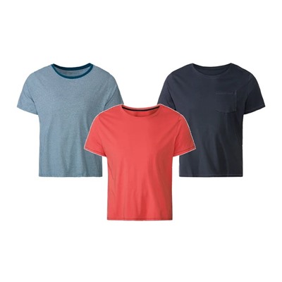 LIVERGY® Herren T-Shirt, leger geschnitten, aus reiner Baumwolle