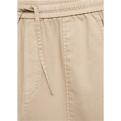 Pantalón algodón cintura elástica