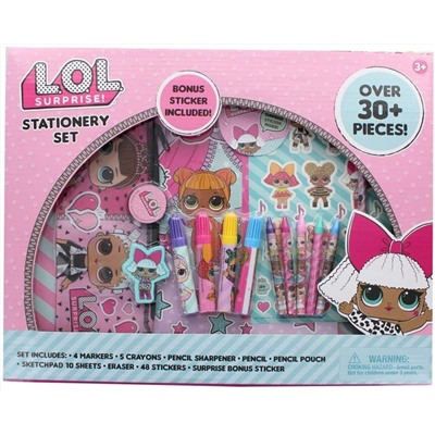 L.O.L. Surprise! 01643 Stationary Set Over 30+ Piece, Multicolor