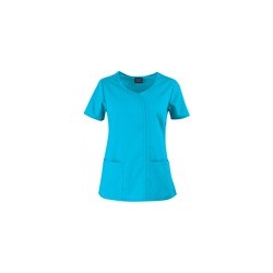 Cherokee Workwear Scrubs Mock Wrap Top