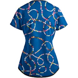 UA Life Saver Royal Scrub Top