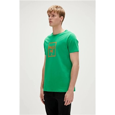 Bad Bear, Pass Me 0 Yaka Erkek Tshirt - Yesil