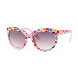 FLORAL CAT-EYE SUNGLASSES