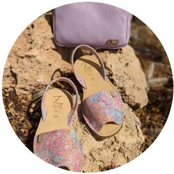 AB.Zapatos · 3207PC · clavel multicolor+Pelle 21-20 (370) lila