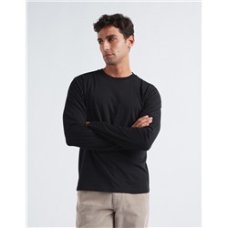 Long Sleeve T-shirt, Men, Black