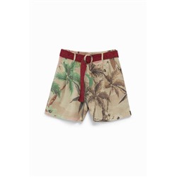 Pantalón corto camoflower