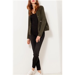 Chaqueta Verde oscuro