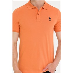 Erkek Kiremit Basic Polo Yaka Tişört