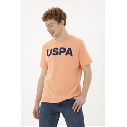 Erkek Regular Fit Bisiklet Yaka Somon Basic Tişört