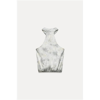 HEAVY COTTON TIE-DYE TOP