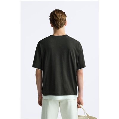 CAMISETA BAJO CONTRASTE