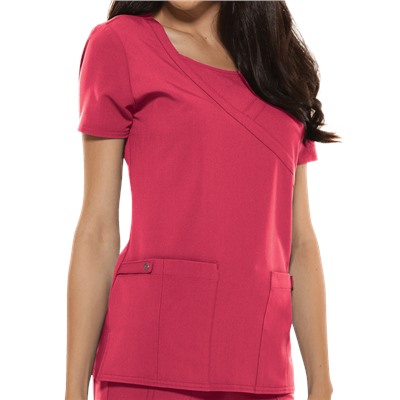 Dickies Xtreme STRETCH Scrubs Mock Wrap Top