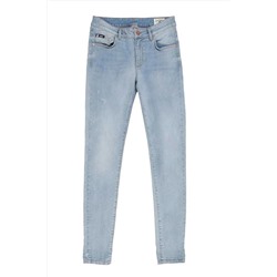 Lee Cooper Amy Kadın Skinny Midrise Fit Jean Pantolon Gots Light Blue TYC00235029156