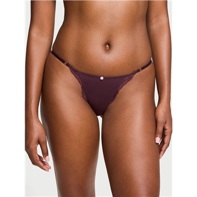 Smooth & Lace Mini String Bikini Panty