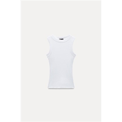 WIDE-RIBBED TOP
