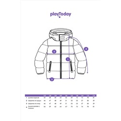 Куртка PLAYTODAY, 1124265