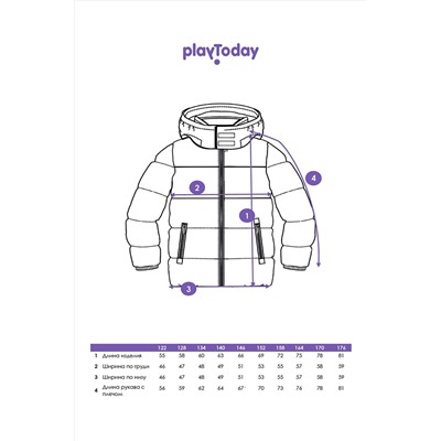 Куртка PLAYTODAY, 1124265