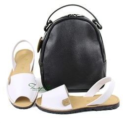 Абаркасы AB. Zapatos 320 BLANCO+AB.Z · Pelle · mochila NAPA (630)