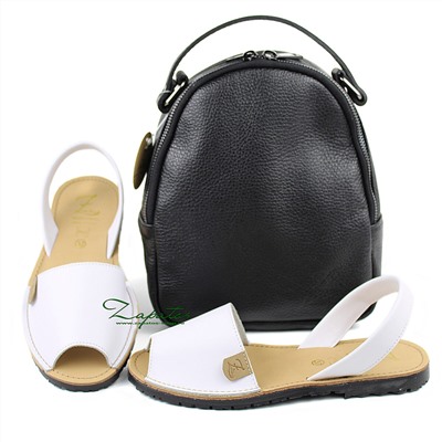 Абаркасы AB. Zapatos 320 BLANCO+AB.Z · Pelle · mochila NAPA (630)
