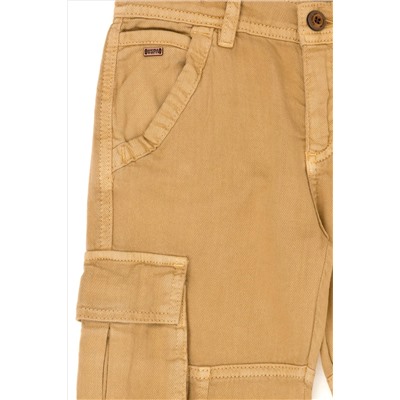 Erkek Çocuk Camel Kanvas Pantolon