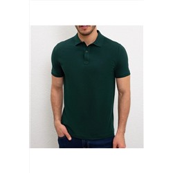 U.S. Polo Assn. Erkek Yeşil Polo Yaka T-shirt G081gl011.000.954055 G081GL011.000.954055.VR0469