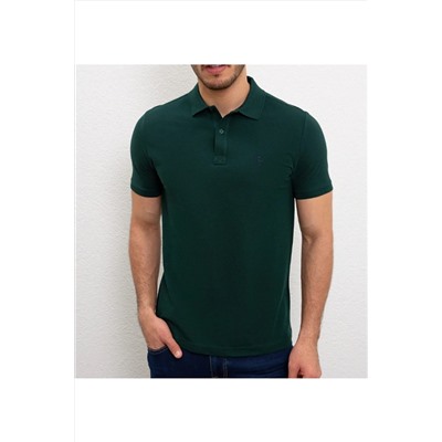 U.S. Polo Assn. Erkek Yeşil Polo Yaka T-shirt G081gl011.000.954055 G081GL011.000.954055.VR0469
