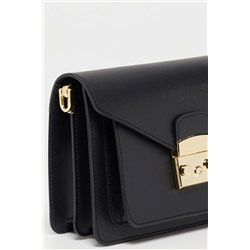 Bandolera de piel Vic Negro