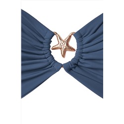 Mavi Yıldız Aksesuar Detaylı Askılı Büyük Beden Bikini Üstü TBBSS25CT00003