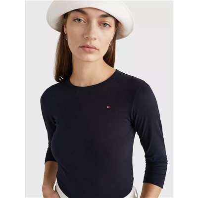 Tommy Hilfiger Slim Fit 1985 Slub Cotton T-Shirt