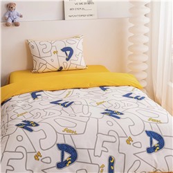 Комплект постельного белья на резинке Сатин Люкс KIDS 100% хлопок CDKR072