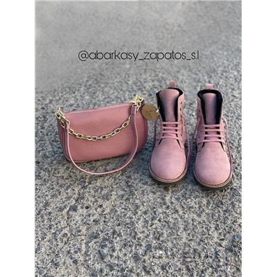 AB.Z. 27001/2 ROSE — С ДВОЙНЫМИ ШНУРКАМИ+AB.Z · Pelle · 21-35 (350)