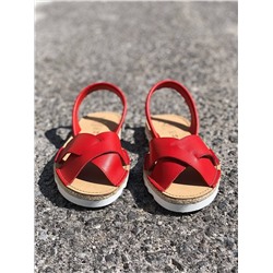 КОМБО AB. ZAPATOS Cruz-Yute ROJO+PELLE · LUX АКЦИЯ