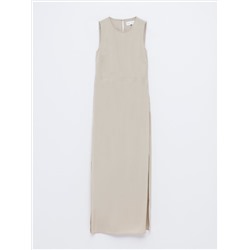 VESTIDO MIDI SIN MANGAS