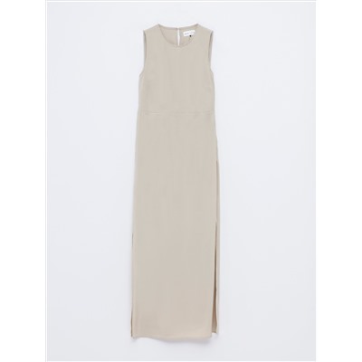 VESTIDO MIDI SIN MANGAS