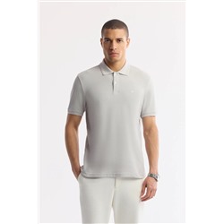 Avva, Erkek Taş Polo Yaka Kırılmaz Yaka, Serin Tutan, Hızlı Kuruyan Pamuklu T-Shirt B001032