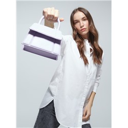 Oversize-Hemdbluse aus Baumwolle