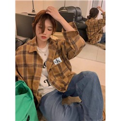 Теплая клетчатая рубашка   CALVIN KLEI*N ОРИГИНАЛ!