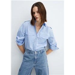 Jeans loose cargo bolsillos
