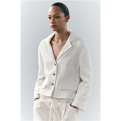 ZW COLLECTION TEXTURED BLAZER