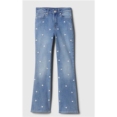 Kids High Rise '70s Flare Jeans